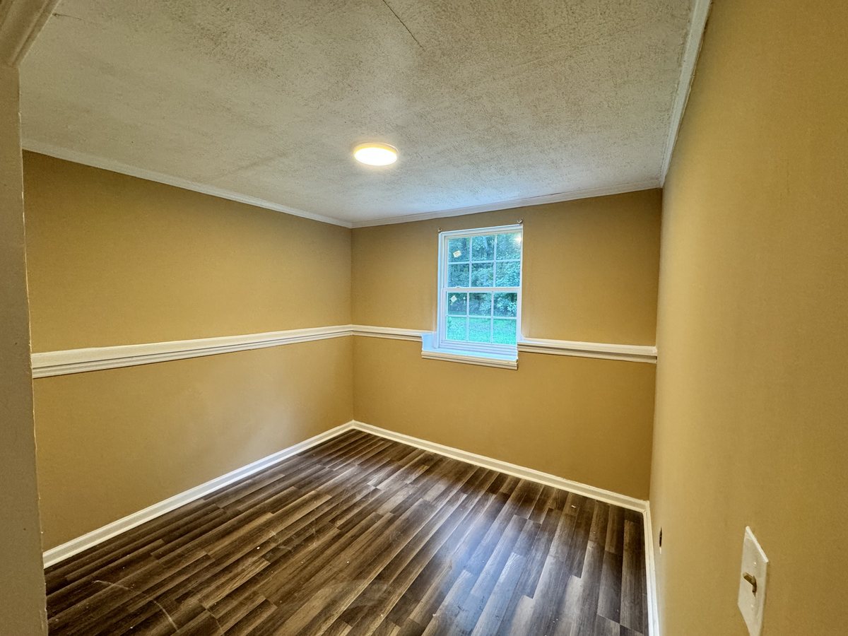 Finished back bedroom